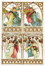 Weihnachtsengel gotischem fens gebraucht kaufen  Hamburg