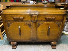 Antique oak carved for sale  ELLESMERE PORT