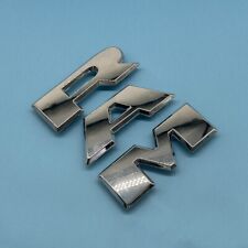 Emblema grade emblema letras carneira grade frontal emblema prata cromado para RAM 1500 2019-2023 comprar usado  Enviando para Brazil