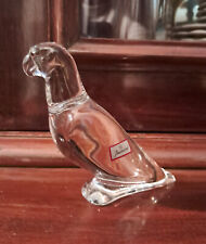 Statuetta parrocchetto cristal usato  Gioia del Colle