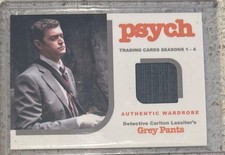 Cartão de inserção fantasia guarda-roupa Psych Seasons 1-4 M4 - Calça cinza Lassiter comprar usado  Enviando para Brazil