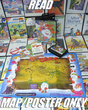 SEGA FANTÁSTICO TONTO💥MAPA ORIGINAL GENUÍNO/POSTER MASTER SYSTEM MEGA DRIVE comprar usado  Enviando para Brazil