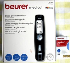 Blutzuckermessgerät "beurer-medical" Made in Germany +50-stck-Lansetten comprar usado  Enviando para Brazil