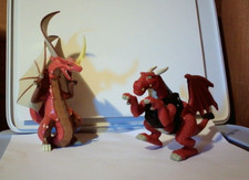 Fisher Price - Imaginext - Dragão Vermelho Alado / Dragão Vermelho Posado Vertical, usado comprar usado  Enviando para Brazil
