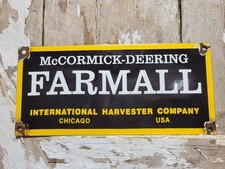 Vintage farmall porcelain for sale  Shavertown