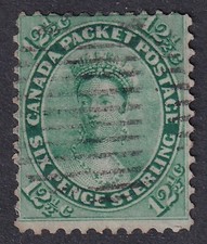 Canada 1859 pale for sale  WARWICK