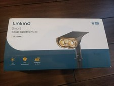 LinKind SL5 Smart SOLAR SPOTLIGHT branco quente frio externo LED controlador de aplicativo comprar usado  Enviando para Brazil