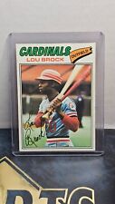 1977 Topps - #355 Lou Brock na sprzedaż  Wysyłka do Poland
