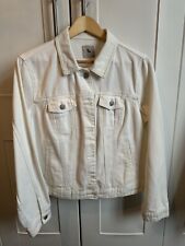 Ladies cream denim for sale  ROTHERHAM