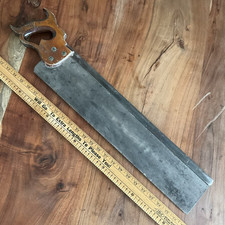 RARO The Fulton Serra Mola Aço Feito à Mão Arquivado Manual Conjunto Serra Traseira comprar usado  Enviando para Brazil