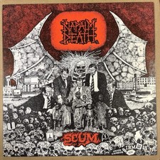 NAPALM DEATH - SCUM - UK EARACHE LP - MOSH 3 - INC INSERT -CLASSIC THRASH ALBUM! comprar usado  Enviando para Brazil