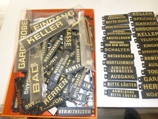 Hinweis beschriftungen sowie gebraucht kaufen  Neufahrn b.Freising