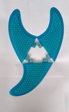 Usado, Prancha De Surf Quilhas Favo De Mel FCS Surf Fin G7/M7 Conjunto propulsor hexagonal Azul Grande comprar usado  Enviando para Brazil