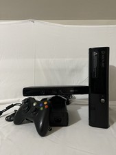 Microsoft Xbox 360 E 250GB restaurado preto com controle Kinect e Power Brick  comprar usado  Enviando para Brazil
