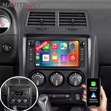 2+64G Android 15 Carplay Para Dodge Challenger 2008-2014 Carro Rádio Estéreo GPS Navegação comprar usado  Enviando para Brazil