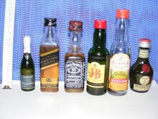 Lot bouteilles miniatures d'occasion  Cambrai