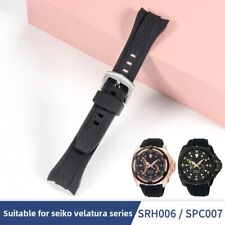 Pulseira de relógio de borracha silicone 26 mm para Seiko VELATURA Series SRH006 SPC007 comprar usado  Enviando para Brazil