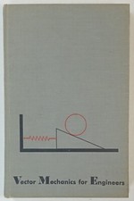 VECTOR MECHANICS FOR ENGINEERS Part ll DYNAMICS 1962 Hardcover Textbook RARE comprar usado  Enviando para Brazil
