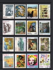Lot timbres oblitérés d'occasion  Jarnac