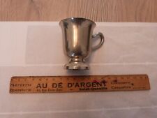 Coquetier timbale étain d'occasion  Vailly-sur-Aisne