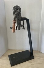 Frontgate saca-rolhas abridor de garrafa de vinho tampo de mesa base de granito preto mono”J” excelente estado usado comprar usado  Enviando para Brazil