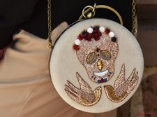 Handgemachter runder clutch gebraucht kaufen Handgemachter runder clutch gebraucht kaufen  Brühl