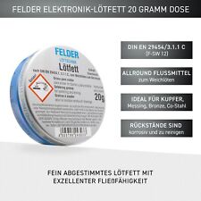 Felder elektronik lötfett gebraucht kaufen  Coswig