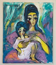 Mère enfant peinture d'occasion  Nantes-