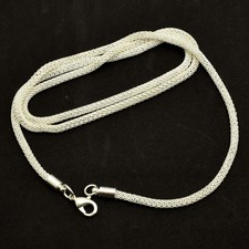 Usado, Corrente de cobra 24" colar étnico feito à mão joia presente para mulheres 8 Gms AN 2296 comprar usado  Enviando para Brazil