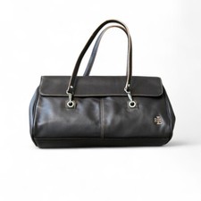 Bolsa de ombro de couro marrom Ralph Lauren, usado comprar usado  Enviando para Brazil