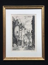 Gravure signée ch. d'occasion  Palinges
