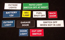Engraved bespoke labels for sale Engraved bespoke labels for sale  HEYWOOD