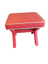 Upholstered bench coral for sale  Aurora