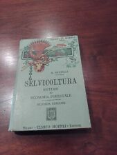 Manuale hoepli selvicoltura usato  Cavezzo