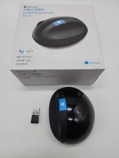 MOUSE ergonômico original Microsoft SCULPT L6V-00007 testado funcionando com dongle USB, usado comprar usado  Enviando para Brazil