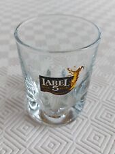 Verre whisky label d'occasion  Saint-Ours