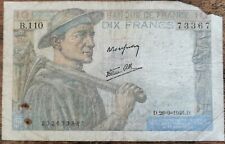 Billet francs mineur d'occasion  Aunay-sur-Odon