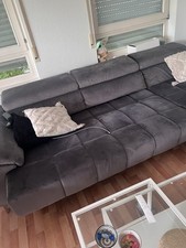 Großes samt ecksofa gebraucht kaufen  Stuttgart