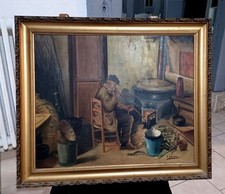 Huile toile années d'occasion  Sainte-Menehould