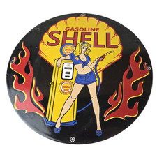 Vintage shell gasoline for sale  Houston