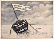 Kalodont zahncreme 1914 gebraucht kaufen  Deutschland