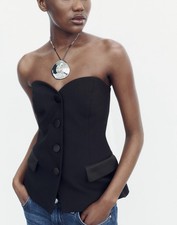 Zara bustier top usato  Pordenone