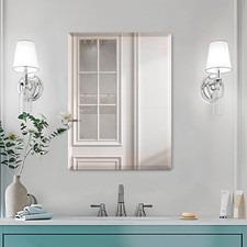 Beveled mirror wall for sale  Brentwood