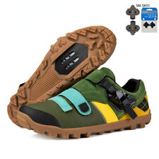 Sapatos masculinos de ciclismo MTB antiderrapantes com chuteiras SPD tênis de ciclismo de estrada comprar usado  Enviando para Brazil