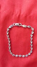Bracelet argent massif d'occasion  Langres