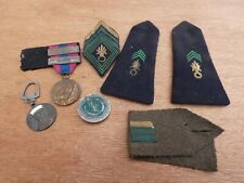 Lot insignes epaulettes d'occasion  France