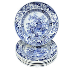 Assiettes semi creuses d'occasion  Granville