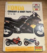Haynes honda cbr600f1 for sale  TELFORD