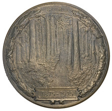 Medalha de 50º Aniversário The Long-Bell Lumber Company, 1925 por Julio Kilenyi comprar usado  Enviando para Brazil