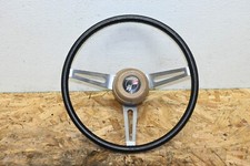 1969-1975 Chevy Corvette C3 3 raios conjunto de volante de couro preto fabricante de equipamento original 7k comprar usado  Enviando para Brazil
